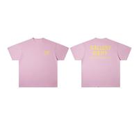 Generico Estate Uomini E Donne Cotone T - Camicie - Collo Rotondo, Y2K Stampa, Maniche Corte, Casual Outdoor Style, Colore Dopamina, Campus Giovane Vibe-Color-6||x_l