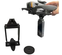 Generico Estensione superiore della staffa della telecamera d'azione per DJI Avata 2 Drone insta360 X3/X4 Port Panoramic Sport fotocamera montaggio fissaggio adattatore titolare Retrofit Accessorio