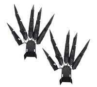 Generico estensioni delle dita spaventose - artigli raccapriccianti regolabili, protesi di Halloween dettagliata | gli snodati durevoli aumentano l'autenticità del costume, l'accessorio gotico comple