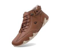 Generico estive Scarpe da Uomo,Casual con Lacci Lavoro Comode Barefoot Minimaliste Leggere Traspiranti per Il Tempo Libero