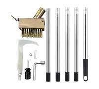 Generico Estrattore di Erbacce Manuale | Set spazzole antiruggine da diserbo interstizi | Kit Estirpatore da Giardino,per Prato, Cortile, Aiuola, Pavimentazione, GriGiardino, Fessure, Rocce,