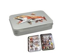 Generico Étui de pêche à la mouche,îte de pêche à la mouche- Grande à le e rangement et d'organisation pour la moucheires de p mateur