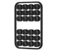 Generico Étui Téléphone À Double Ventouse - Support Adhésif En Silicone, Avec Miroir Et Accessoire De Montage | Idéal Pour Voiture Et Maison, Hommes Et Femmes, Dispositif De Fixation Fiable