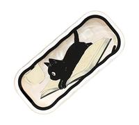 Generico ÉTuis Lunettes - Coque Rigide Transparente, Boîte Protectrice Mignon Chat, Durable Accessoire Voyage, Pratique Gadget Rangement | Fiable ÉTui Pour Femmes Anniversaire Véhicule