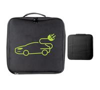 Generico EV Charger Cord Bag, Waterproof Square EV Charging Pouch, Car Cords Organizer Carrier Bag, Sturdy Cable Storage and Organization for Extension Cables, Black, 323210cm