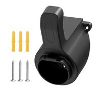 Generico EV Charger Holder - Portable Wall Mount Bracket | Cable Organizer | US & EU Standard Compatible, Heavy Duty Wall Dock, Neat Cable Management, Wall Mount Screws, for Garage EV Charging Cable