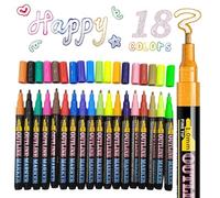 Generico Evidenziatori,Evidenziatori Fluorescenti Colori Assortiti | Set di pennarelli artistici per bambini | Per Dipingere Disegnare Evidenziare Scrivere Diario Studio Note Artisti Studenti