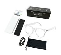 Generico Evoza Translating Glasses, Hy C8 Ai Translation Smart Glasses, Smart 144 Language Real-Time Translator W/Open-Ear Audio, Wihe Mic & Speakers (D)