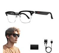 Generico Evoza Translating Glasses, Hy-C8 Ai Wireless Bluetooth Translation Glasses, Offline Translation, Phone Call Support (Transparent B)