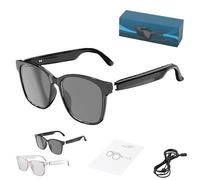 Generico Evoza Translating Glasses, Hy-C8 Ai Wireless Bluetooth Translation Glasses, Wihe Mic & Speakers,Works Offline After Setup (Black)