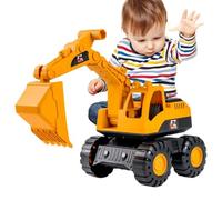 Genérico Excavator Toy - Construction Toy | Vehicle Toy | Inertia Driving Excavator For Kids, Fun Freewheeling Vehicle, Educational Vehicles, Toys For and Young Kids, Realistic Design Kids Toy
