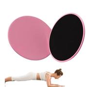 Generico Exercise Core Sliders - ABS 17.5cm Diameter | Pilates Sliding Foot Balance Discs Fitness Gliding Discs | Core Training Yoga Squat Knee Workout Sliders for Home Gym Pilates Exercise Use