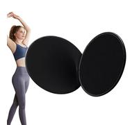Generico Exercise Core Sliders - ABS 17.5cm Diameter | Pilates Sliding Foot Balance Discs Fitness Gliding Discs | Core Training Yoga Squat Knee Workout Sliders for Home Gym Pilates Exercise Use