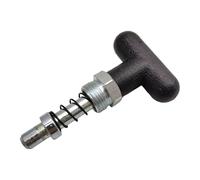 Generico Exercise Machine Pop Pull Pin Knob - Aluminum Alloy Steel PP 10.2x5.7x2.1cm | Replacement Adjustment Part | Non Slip Lightweight Fitness Equipment Accessory for Home Gym Travel Dorm Use