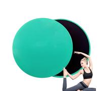 Generico Exercise Sliders for Working out - 2 Piece Core Glider Set | 17cm Diameter Fitness Discs, Scratch Free Floor Protection for Home Gym Pilates And Yoga, Durable Red Black Yellow Green Options