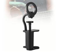 Generico Explainout Phone Holder for Guitar, Adjustable Cell Phone Holder Clamp for Guita-R, Adjustable and Portable for Bass Live Video Recording Broadcast Teaching (1pcs)