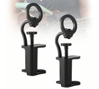 Generico Explainout Phone Holder for Guitar, Adjustable Cell Phone Holder Clamp for Guita-R, Adjustable and Portable for Bass Live Video Recording Broadcast Teaching (2pcs)