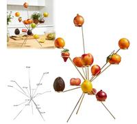 Generico Exploding Fruit Bowl, Fireworks on the Dinner Table, Art Suspended Fruit Display, Creative Home Decor Fruits Rack for Kitchen Centerpiece Decor
