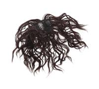 Generico Extension Chioma Ricci Clip in Marrone in Fibra ad Alta Temperatura, Design Leggero e Facile da Mantenere, per Cosplay e Party, Aspetto Naturale e Texture Realistica