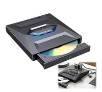 Generico External Blu-ray Drive USB 3.0 & Type-C,Portable BD/DVD/CD Burner Writer Reader with USB Hub & SD/TF Card Reader for Laptop Desktop