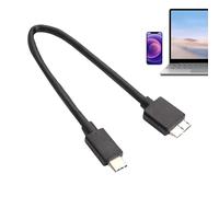 Generico External Hard Drive Cord - 5Gbps USB 3.1 Type-C To B Cable, High Speed Data Transfer Charging Cord | 5TB Expansion Hard Drive Cable For Various Type C Devices External
