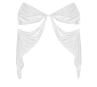 Generico Extra Large per Decorazioni Feste - Decorazioni per Feste E Eventi 300 X 74 cm,Fiocchi di Raso Giganti per Albero di Natale - per Finestre Pareti Porte Natale Matrimonio Shower