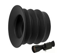 Generico Eye Cup Night Vision Monocular - Rubber Eyepiece Guard, Shock Resistant Lens Protector Sleeve, Adjustable Optical Extender Cover For Outdoor Hunting Observation Night Scope Comfort Use
