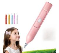 Generico EzypenEzypen - Electric Diamond Painting Pen with Vacuum Technology, 6 Colors Rechargeable IPX5 Waterproof Painter, Faster DIY Art Tool Kits (Pink)