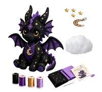Generico Fabric Art Kit - Dragon Sewing Craft, Handmade DIY Project
