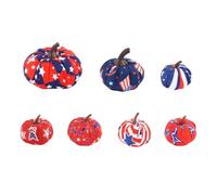 Generico Fabric Pumpkins - Realistic Small Pumpkin Set for Thanksgiving