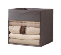 Generico Fabric Storage Cubes - 12.99x12.99x12.99 Inches Foldable Space Saving Organizer, Large Capacity Non Woven Bin, Visible Clothing Book Holder | Cube Storage Box For Pantry Kids Nursery