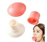 Generico Face Exercise Tool - Double Chin Exerciser for Jawline Training and Muscle Activation | 6.5 cm Flexible Silicone Material with Portable Design, Facial Workout Accessory for Home Travel Gym