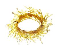Generico Fairy String Lights - 8 Mode LED Christmas Light String, Decorative Room Lighting For Window Fireplace Indoor Porch Party Halloween Outdoor Use | Warm Ambient Home Decoration Festive Events