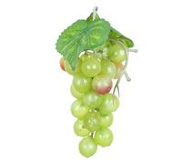 Generico Fake Fruit Bunch - Life Like Vineyard Model, Decorative Food Display, Photography Studio Accessory, Event Reception Hardware, Interior Design Supply, Large Green Unit for Bowls Trays