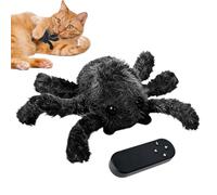 Generico Fake Spider Prop, Light Up Crawling Toy, USB Rechargeable with Movement Feature, Flexible Silicone Body Device, Scary Fun Design Toy, Party Prank Item for Travel and Birthday