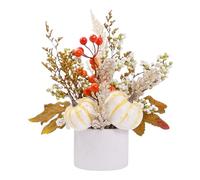 Genérico Fall Desk Decor, Artificial Plants Party Supplies For Halloween, Halloween Pumpkins Fall Decor Table Centerpieces, Office Autumn Desk Bedroom Farmhouse School Shelf Outdoor