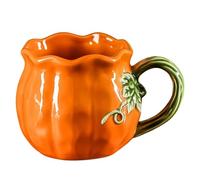 Generico Fall Mugs - Thanksgiving Ceramic Pumpkin Shaped Cup Drinkware