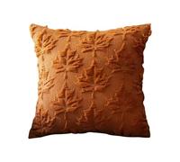 Generico Fall Pillow Cover,Soft Plush Maple Leaves Thanksgiving Cushion Covers - Washable Home Autumn Decoration For Sofa Living Room Bedroom Dorm Den Kid Room Apartment Yoga