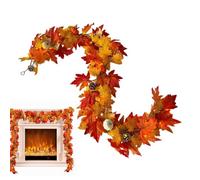 Generico Fall Wreath | 1.8m Artificial Pumpkin Farmhouse Wreath