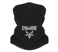 Generico Falling Reverse bianco stile font Uomini Sciarpa antivento Maschera al collo Gauiter Cappello da donna Copru Outdoor Keep Warm Winter Multifunc