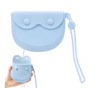 Generico False Teeth Container, Denture Storage Case - Portable Retainer And Mouthguard Holder, Hygienic Bag | Travel-Friendly Organizer For Retainers, Appliances, Home, Bathroom, Bedroom, Care, Co