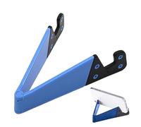 Generico Faltbarer Telefonhalter V | Universeller Handy- und Tablet Ständer | V-förmiger Desktop Halter, Tragbar im Taschenformat | Smartphone Ständer für Schreibtisch, Reisen, Zuhause