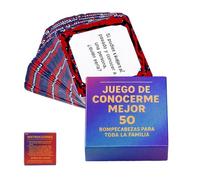 Generico Family Connection Cards - Interactive Spanish Game for Conversation | Compact Card Set with Insightful Questions & Prompts for Vacation Activities, Social Gatherings and Leisure Time