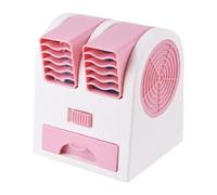 Generico Fan Dog Crate, USB Rechargeable Pet Crate Fan for Dogs, Portable Animal Cooling Device for Hot Weather Use in Travel Carriers, Kennels, Small Pets and Crates 13.6x11.8x11cm