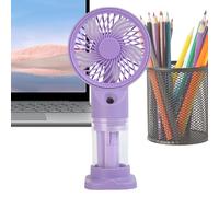 Generico Fan Fan | di piegabile personale con ramoscello | Aria pieghevole rinfrescante a 3 velocità per l'esterno, viaggi, rilassamento, campeggio, casa, shopping, estate, spiaggia, sala