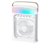 Generico Fan For Desk - 3 Speed Settings, Evaporative Fan With Humidifier