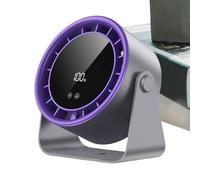Generico Fan For Desk - Portable Wireless Table Fan, Quiet Personal Cooling Device, Rechargeable Mini Air Circulator Travel Outdoor Indoor Use, Lightweight Compact Design | Office Room Camping Use