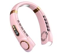 Generico Fan For Neck - 5 Speed Silent Blower, Wearable LED Light