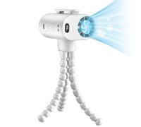 Generico Fan for Stroller Rechargeable Mini Portable Detachable Flexible