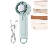 Generico Fan Hand - Fan personale per il campeggio | Ventola portatile a 3 fasi Velia Refrigerante per compromesso di ghiaccio | Fan compatto adatto per la spiaggia da viaggio per viaggi di lavoro